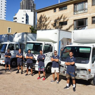 Lion Gold Coast Removals team and truck